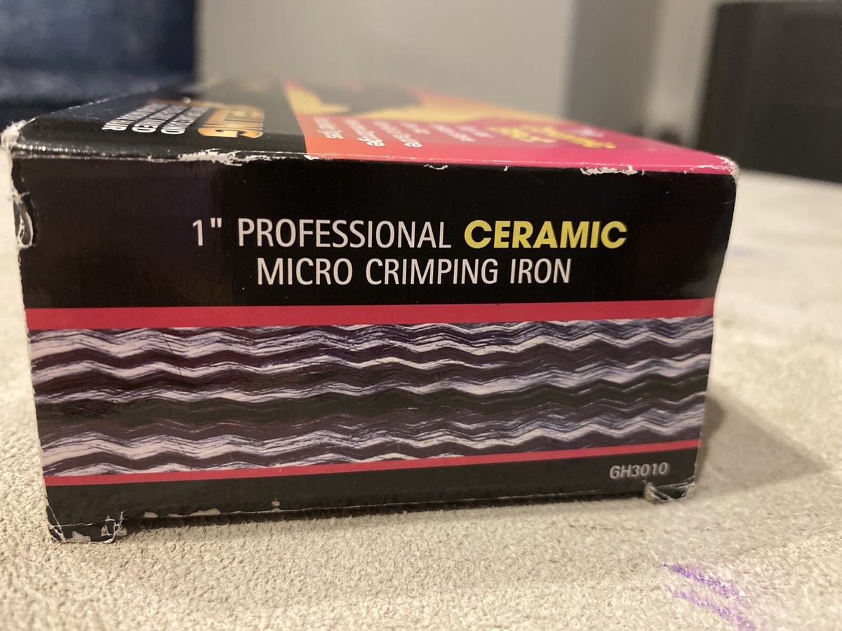 Gold N Hot Ceramic Crimping Iron 1