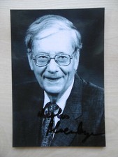 Nicolaas Bloembergen "Nobelpreis" Autogramm signed 10x15 cm Bild s/w