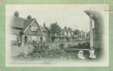 PORT SUNLIGHT, COTTAGE HOMES, PRIMROSE HILL, Cheshire - Vintage POSTCARD