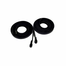 Fabtron Leather Split Reins Black