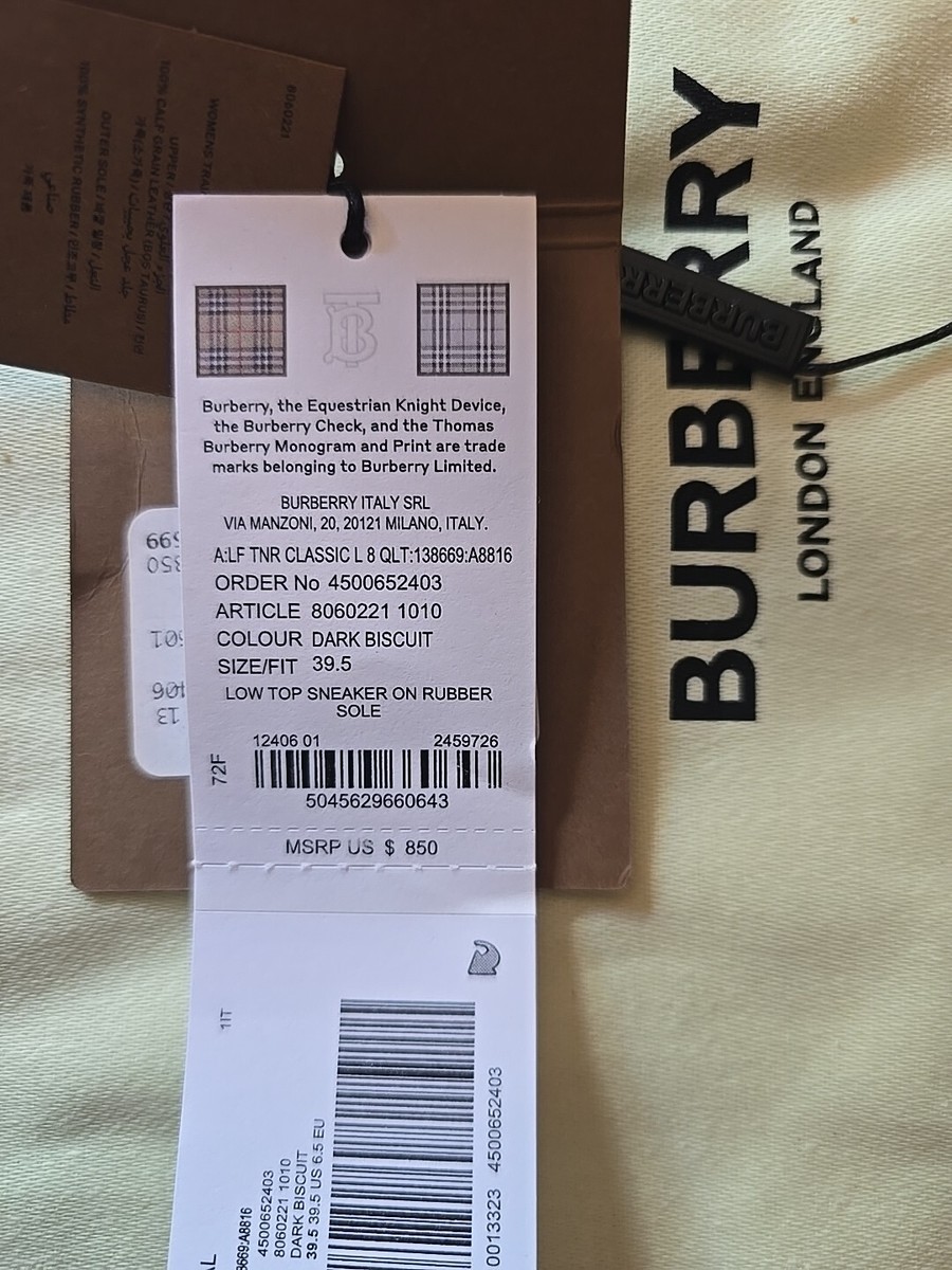 BURBERRY Beige Dark Biscuit Quilted Leather Axburton