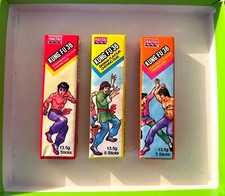 Haitai Kung Fu 36 Kaugummi / Vintage Rare & Sealed (x 3) Sammlerst&uuml;ck