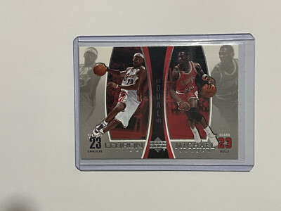2005 Upper Deck Lebron James Michael Jordan Dual #LJMJ6 | eBay