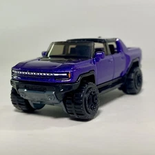 GMC Hummer EV Purple 1:64 Scale Diecast Diorama Model Pickup Truck SUV #62
