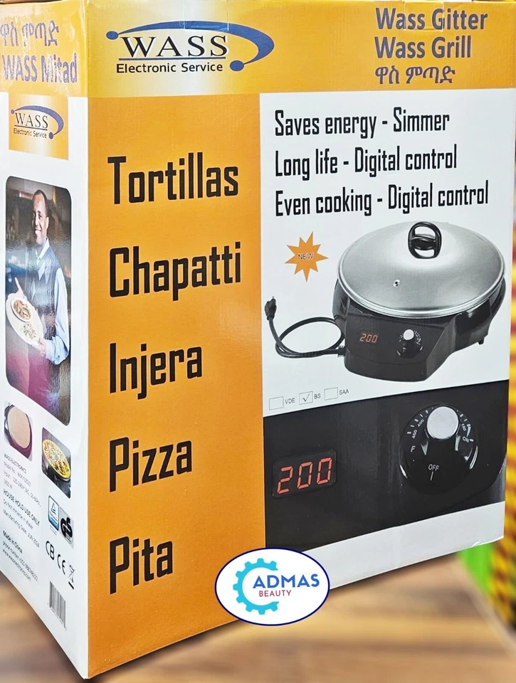 Wass Mitad/Mogogo-New Generation 16" Mehrzweck Digital Control Grill - Bild 4 von 4