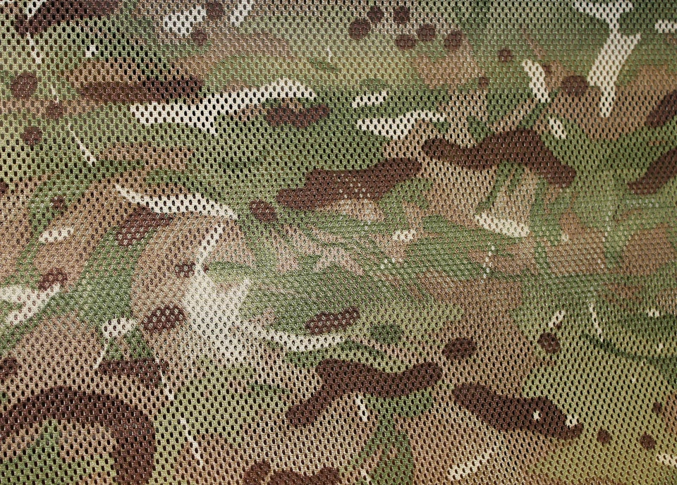 Multicam / MTP Match 375gsm HT Polyester Mesh (UK Manufactured Military Spec