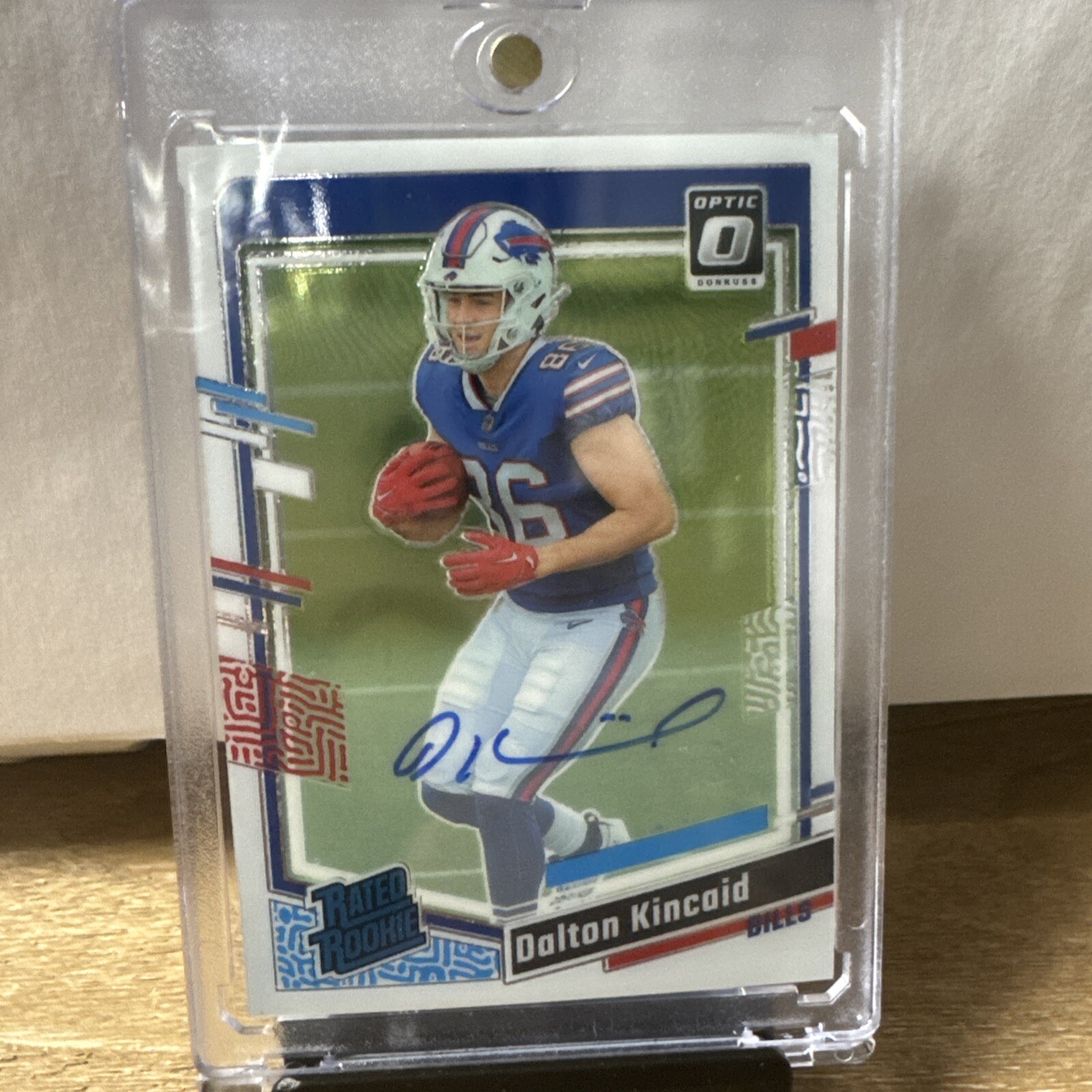 2023 Panini Donruss Optic - Rated Rookie RPS Autographs #211 Dalton Kincaid /199