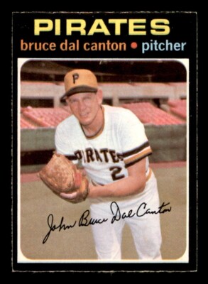 1971 OPC O-Pee-Chee Baseball #168 Bruce Dal Canton EX *e1