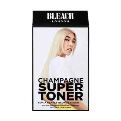 Bleach London Champagne Super Toner Kit, Semi-Permanent Hair Dye 8.0 fl oz NEW