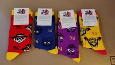 McDonald  s Canada Exclusive 4 Socks: Grimace, Hamburglar, Birdie, Fry Guys NEW