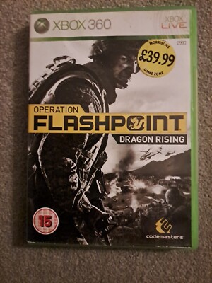 Operation Flashpoint Dragon Rising Xbox 360 - komplett mit Handbuch