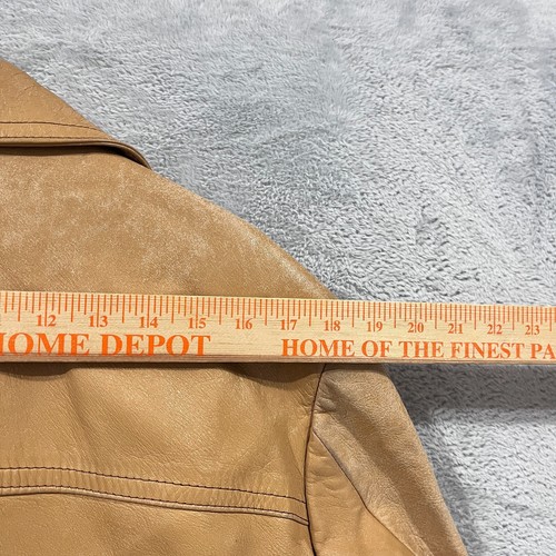 Vintage Earl's Court Trench Coat Men's Medium Beige Button Western Retro 70s - Picture 15 of 16
