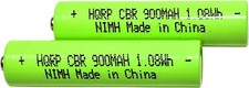 2x HQRP Rechargeable Battery for Sennheiser RS120, RS130, RS160, RS170, RS180