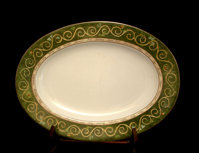 Bouquet Garni by American Atelier OVAL SERVING PLATTER 14 3/8''