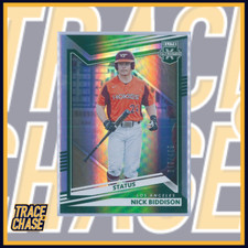 2022 Panini Elite Extra Edition Baseball Status Nick Biddison 045/499 #135