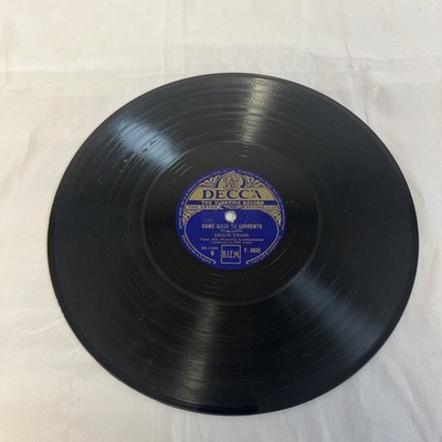 Gracie Fields, Now Is The Hour/Come Back To Sorrento, 78 RPM Record 