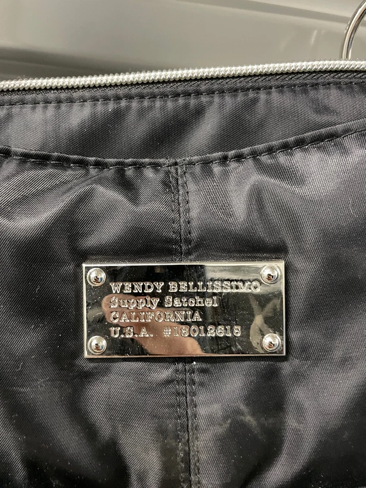 Bolso de pañales de moda Wendy Bellissimo negro Foto 4 de 4