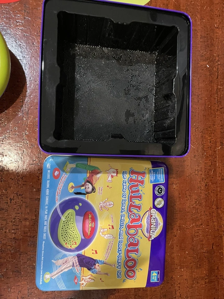 Hullabaloo Game by Cranium - 2004 Ed in Tin - Complete/Tested/Works! Ages 4+ - Image 4 of 4