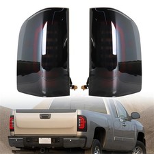 Tail Light Assembly Black Housing for Silverado 2007-2013 25958482