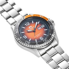 ORIENT Mako RN-AA0817Y Sports Mechanical Automatic Watch 41.8mm Mandarin Orange
