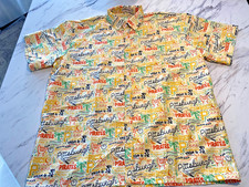 New Pittsburgh Pirates Hawaiian Button-Up Shirt SGA 8/9/2025 All-Over Print Sz L