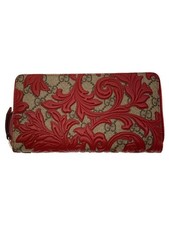 GUCCI Long Wallet RED Ladies From Japan