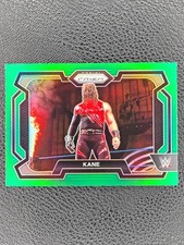 2024 Panini Prizm WWE - Kane #62 Dark Green Prizm Refractor 