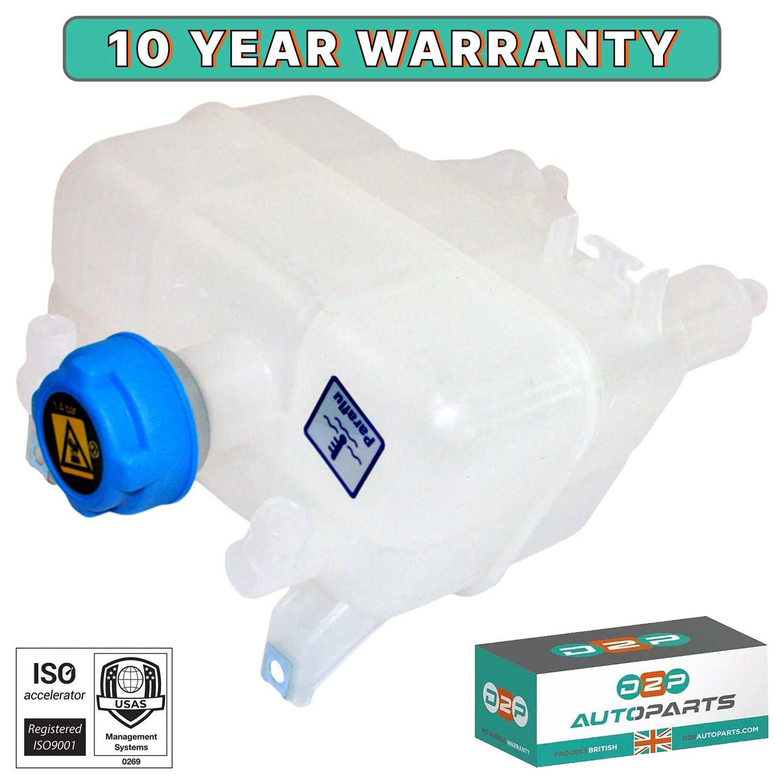 Coolant Expansion Tank FOR Citroen Relay III & Peugeot Boxer 06–23 2.0, 2.2, 3.0 - Image 4