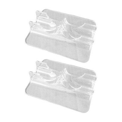 Retail Grade Roller Skate Exhibition Rack Plastic Display Bracket for Ice Skates