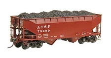 Kadee 7053 ATSF 78299 HO 1/87 50 ton Hopper with coal insert NOS NIB