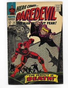 デアデビル #20 オウル❗️アメコミリーフ・ヴィンテージ Daredevil 20 | eBay