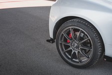 Diffusor Flaps passend für Toyota GR Yaris Mk4 schwarz Hochglanz