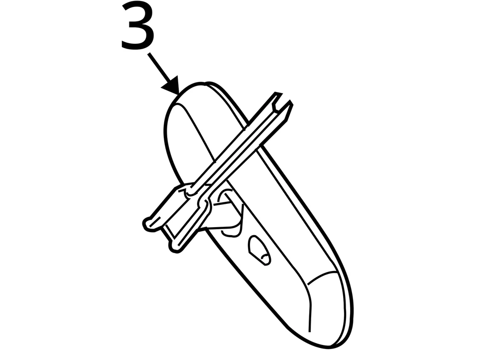 Espejo retrovisor interior delantero central usado se adapta a: Nissan Frontier 2012 con automático Foto 4 de 4