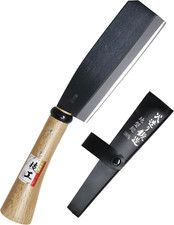 Japanese NATA Hatchet Tool 7" [Single Bevel] Made in Japan, Heavy Duty Garden Ax
