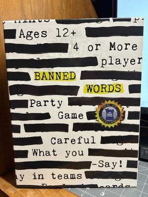Banned Words Party game By Wonder Forge NEW OPEN BOX
