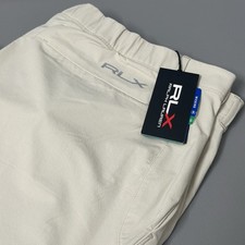 Men  s RLX Ralph Lauren Golf Tapered-Leg Pants Core Sz 38x30 Sand Stretch