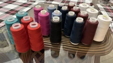 Lot of 21 mix Maxi-Lock & Beachwood Serger Thread 
