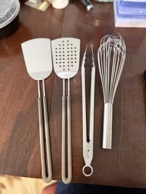 Martha Stewart 4 Piece Stainless Steel Kitchen Gadget Set - Dishwasher Safe