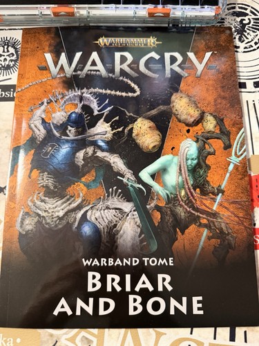 GW AoS Warcry Briar and Bone - Rulebook Only! VG+