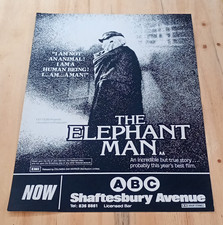 The Elephant Man Original UK Quad Film Poster - Posters 1980s United Kingdom