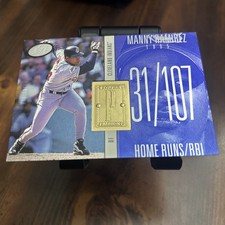 1998 Upper Deck SPx Finite Radiance - MANNY RAMIREZ #224 POWER PASSION 1610/3500