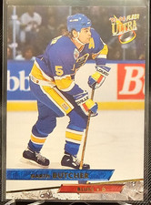 1993-94 Fleer Ultra Garth Butcher #27 St. Louis Blues