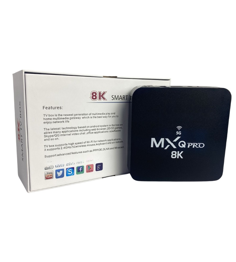 Smart TV Box Android WiFi 5G Mxq Pro 8K Quad Core Full HD Internet tv 32 GB Rom foto 6