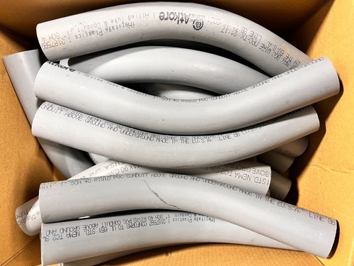 Atkore Heritage Plastics 3187597 1" Schedule 40 PVC 45° Elbow Lot of 10