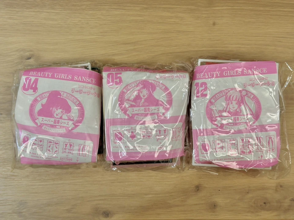 Kit Modelo Sansce Juguete Vintage Años 90 Sailor Moon Beauty Girls (Múltiples Opciones) Foto 4 de 4