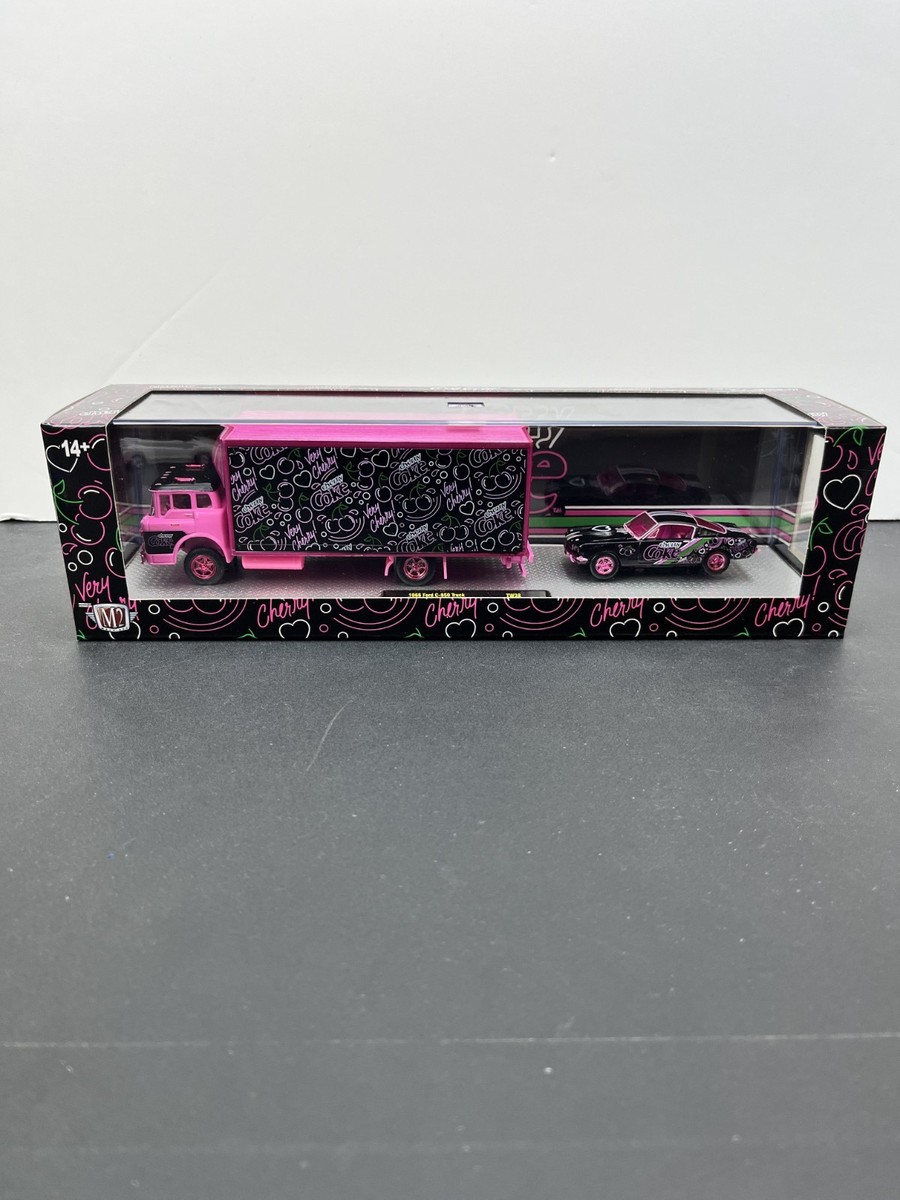 M2 Machines Cherry Coke Hauler CHASE 1966 Ford C-950 Truck & 1965