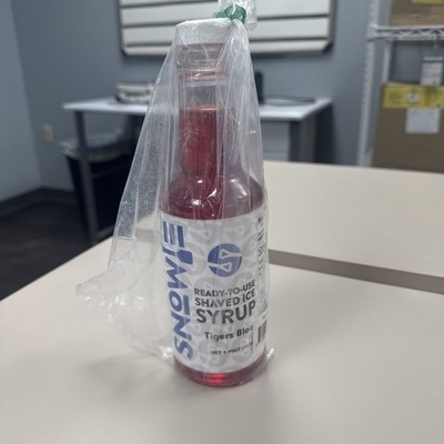 Tigers Blood Shaved Ice Syrup 16oz