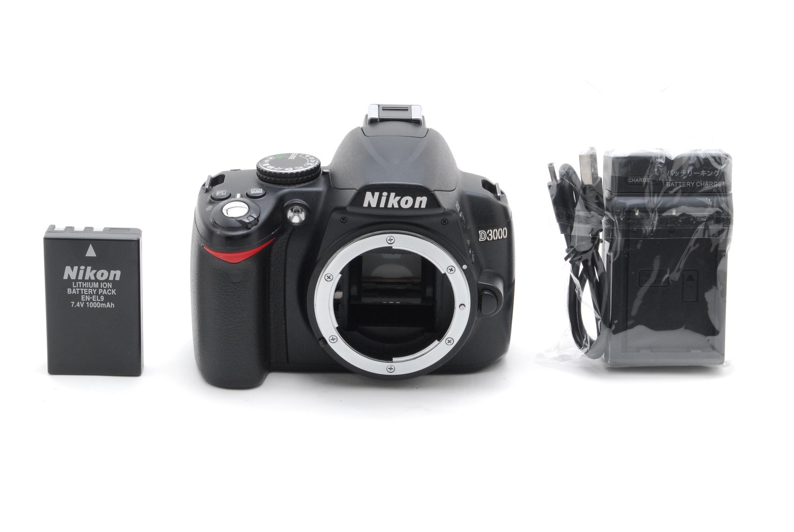 [OTTIME CONDIZIONI] Nikon D3000 10,2 megapixel fotocamera reflex digitale ner...