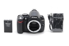 MINT Nikon D3000 10.2MP Digital SLR Camera Black Battery Charger From JAPAN