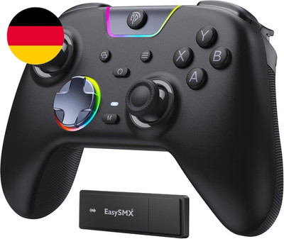 Easysmx X05PRO Wireless Controller PC, Gaming Controller Mit Leise Tasten, 2-Stu